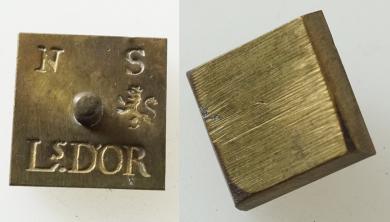 Münzgewicht 2 Schild-Louisdor, bergisch. Aeckersberg. 