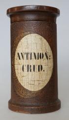 Apotheken-Holzdose, deutsch, um 1800 