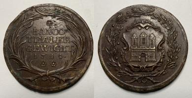 Münzgewicht 1 BANCO THALER 1744 