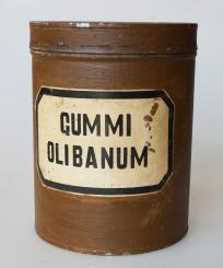 Apotheken-Blechdose, deutsch, um 1900 