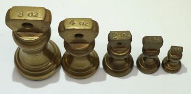 Glockengewichte, Satz, 5 St. 