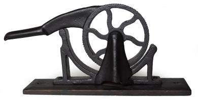 Korkpresse mit Rad-Mechanik, 19. Jh. 