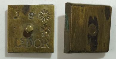 Münzgewicht 1 Sonn-Louisdor, bergisch. Melchior Kruse 