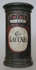 Apotheken-Holzdose, Kloster Lindenau / Ulm, um 1760 