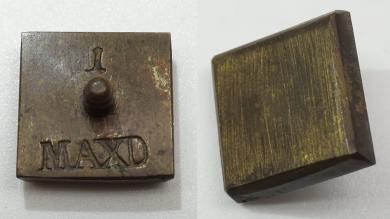 Münzgewicht 1 MAXDOR, bergisch. Abraham Kruse 