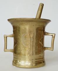 Barock-Mörser, datiert "1699", "IFWL" 