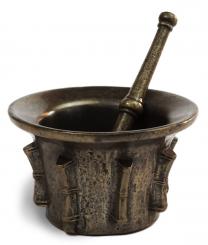 Rippenmörser aus Spanien, frühes 16. Jahrhundert 