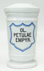 Porzellangefäß, 20. Jh, Birkenteer 