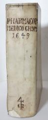 Pharmacopoeia Medico Chymica, Johann Schröder, 1649 