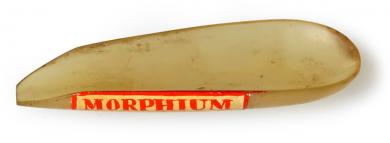 Pulverschiffchen, um 1900, MORPHIUM 